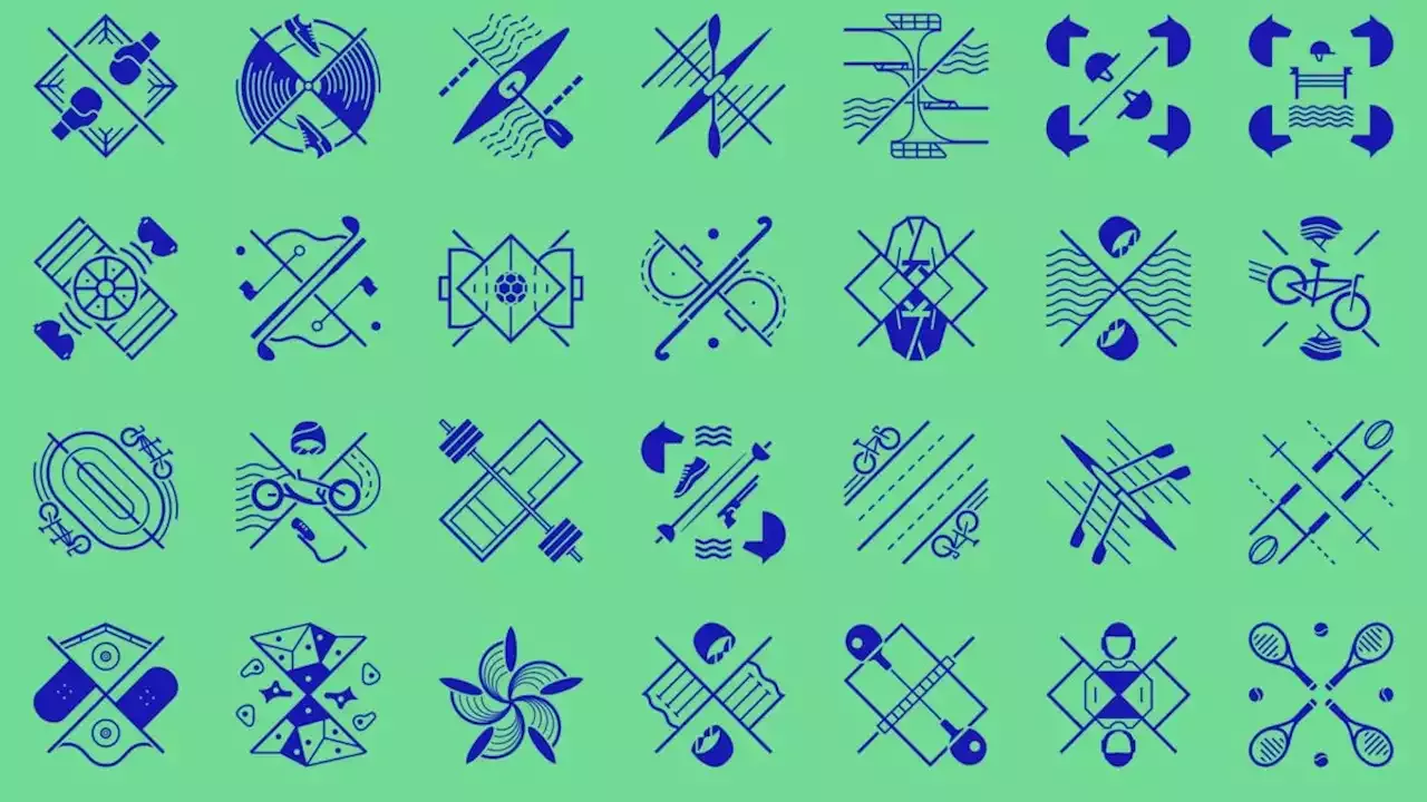 The new Paris 2024 Olympic pictograms are the most radical design