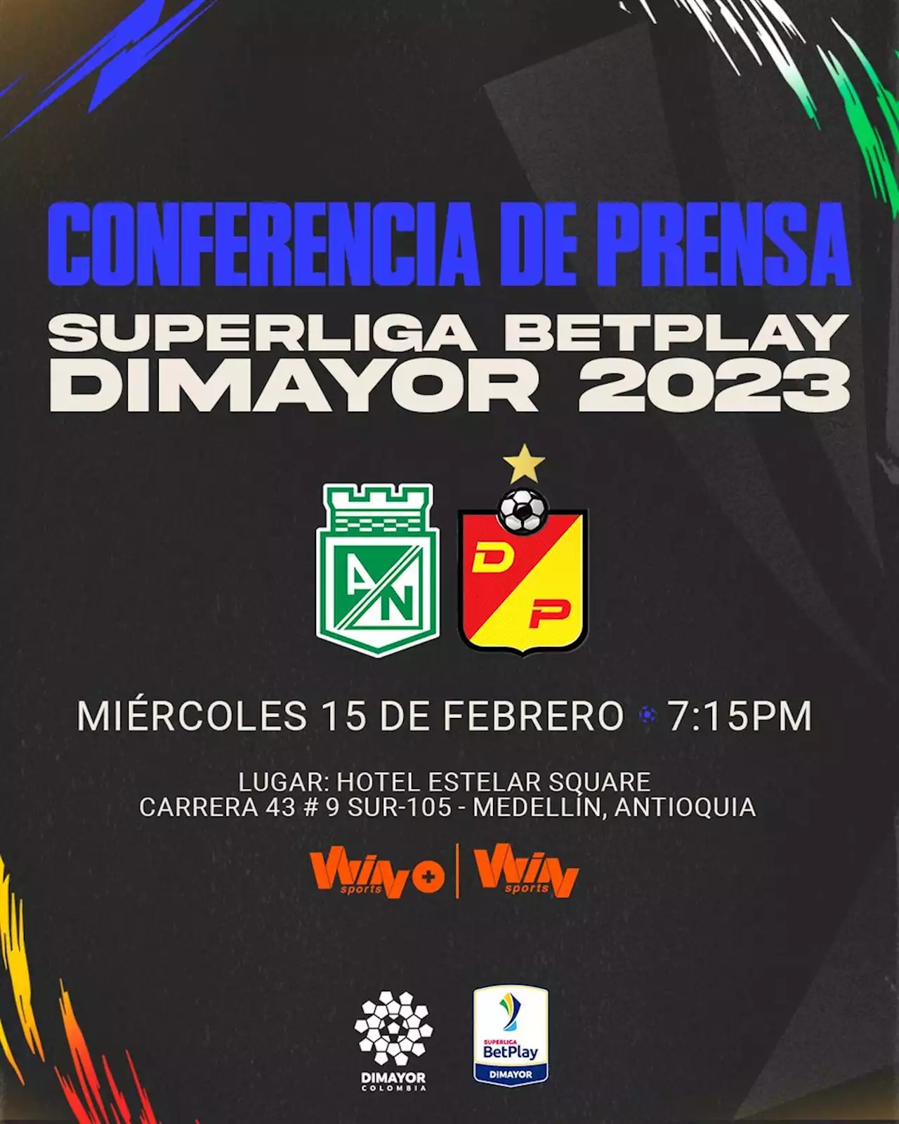 Conferencia de prensa por la final de Vuelta – SuperLiga BetPlay DIMAYOR 2023