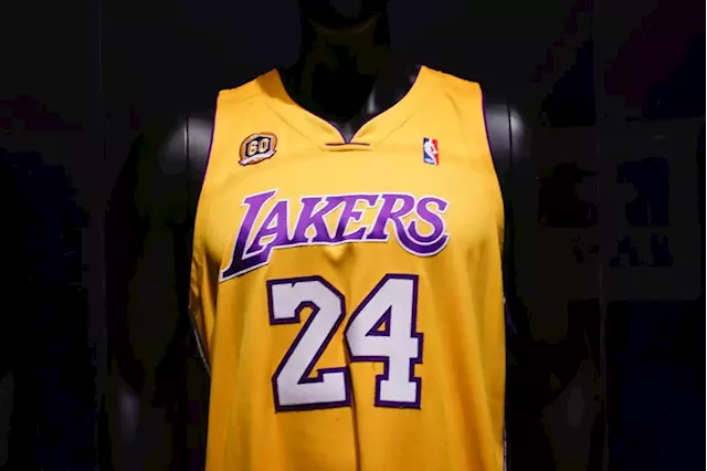 Iconic Kobe Bryant jersey sells for $5.8M at auction