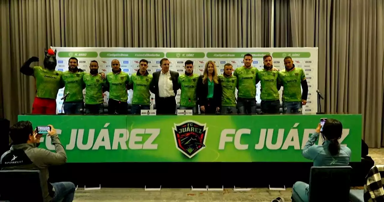 FC Juárez presentó a sus refuerzos para el Clausura 2023 de la Liga BBVA MX