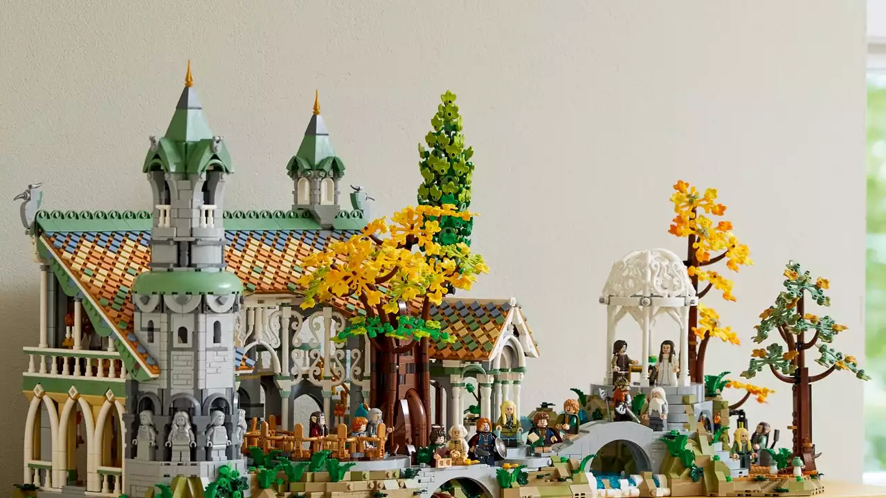 Lego imagine le pays de Rivendell du Seigneur des Anneaux avec un set géant de 6167 pièces