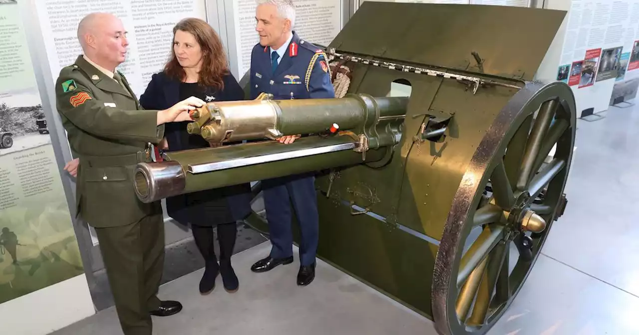 Field Gun that started Irish Civil War goes on public display for first time