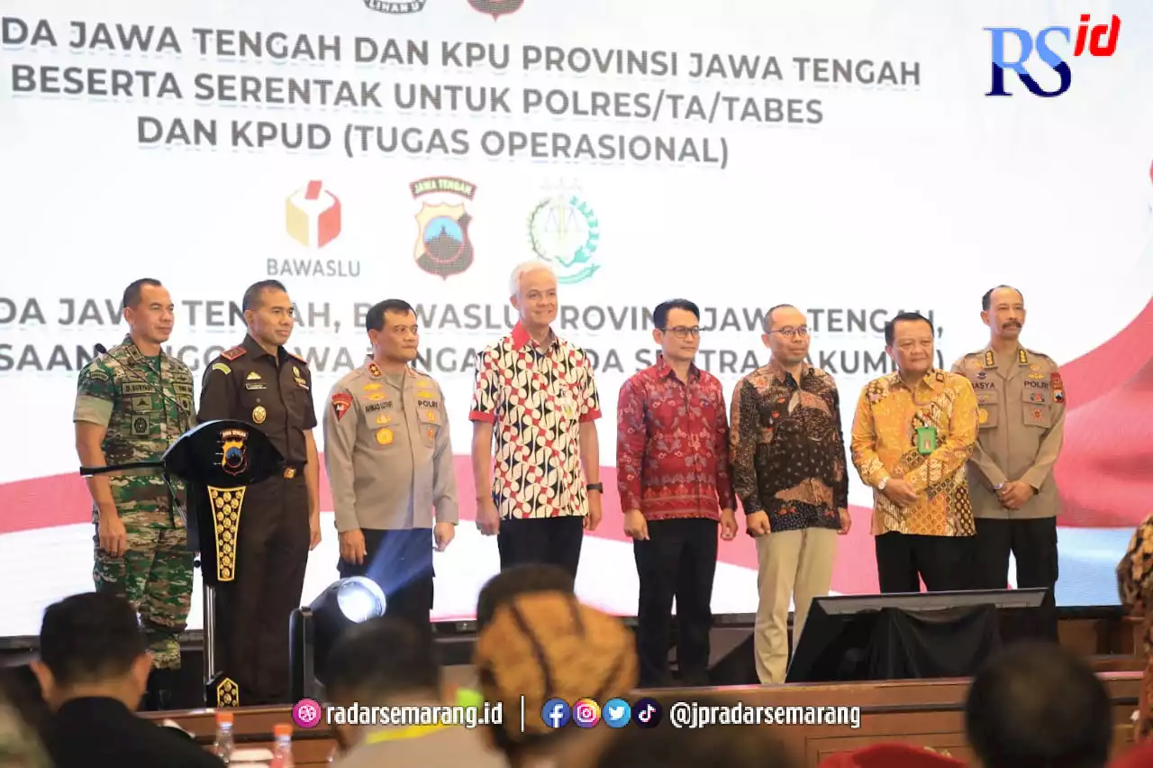 Ganjar Dorong Stakeholder di Jateng Matangkan Persiapan Pemilu 2024