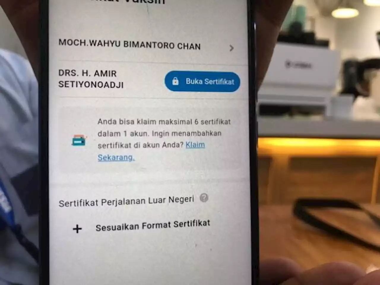 Satu Akun PeduliLindungi Ada Dua Orang Berbeda, Warga Bingung