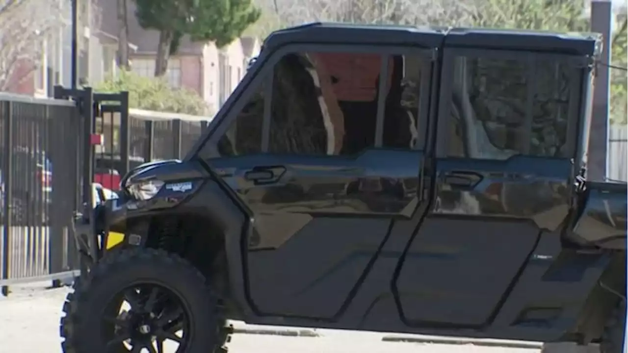 Man arrested for allegedly stealing ATV worth $60K from body shop near Webster, police say