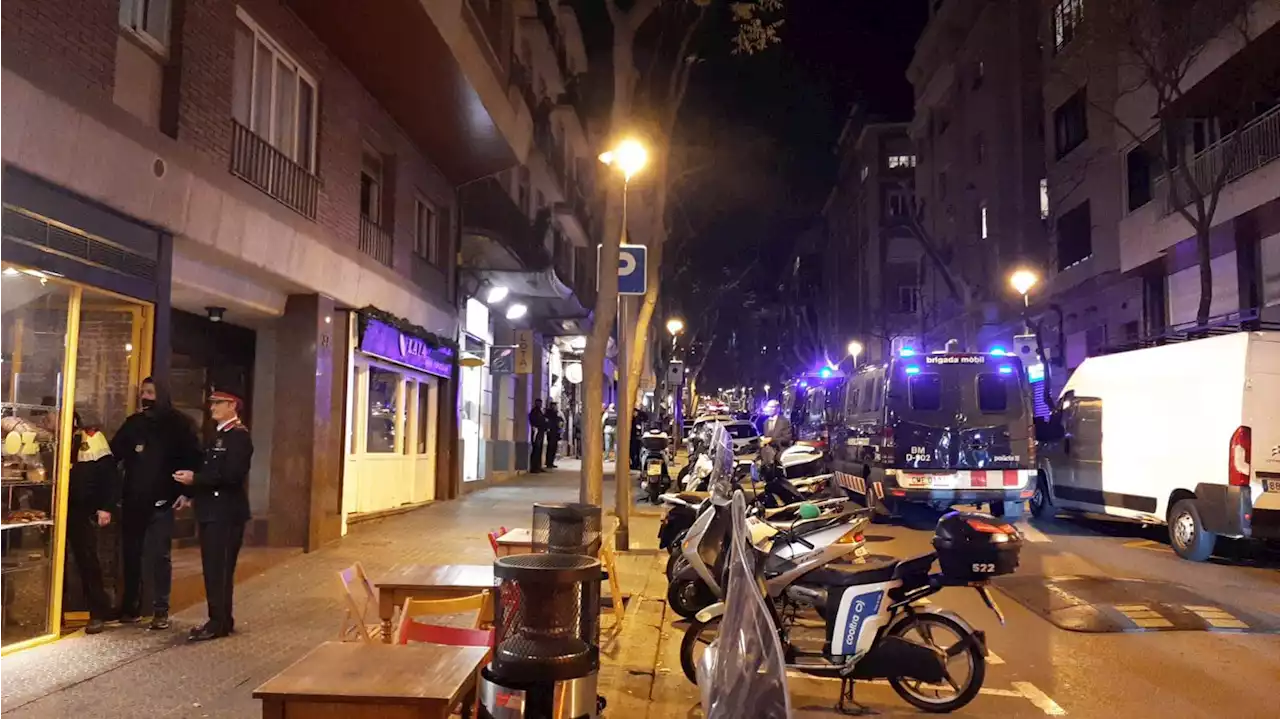 Los Mossos frustran un secuestro con rehenes en Barcelona