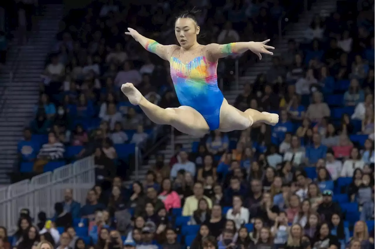 UCLA gymnastics home again beaming with confidence