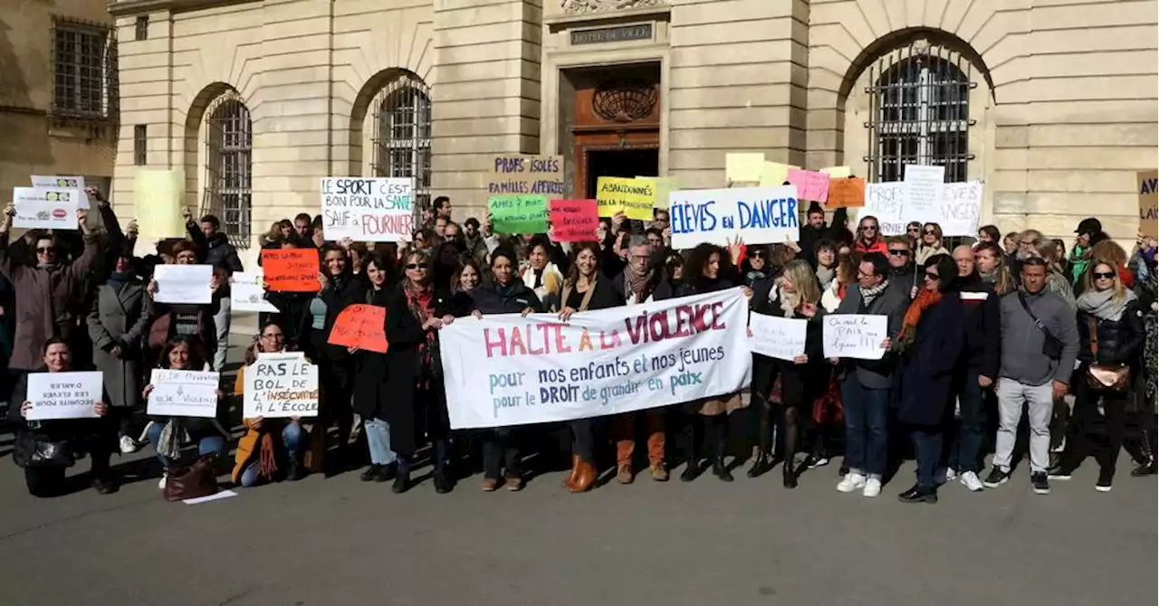 Arles : après l'agression à Fournier, l'appel au secours des profs