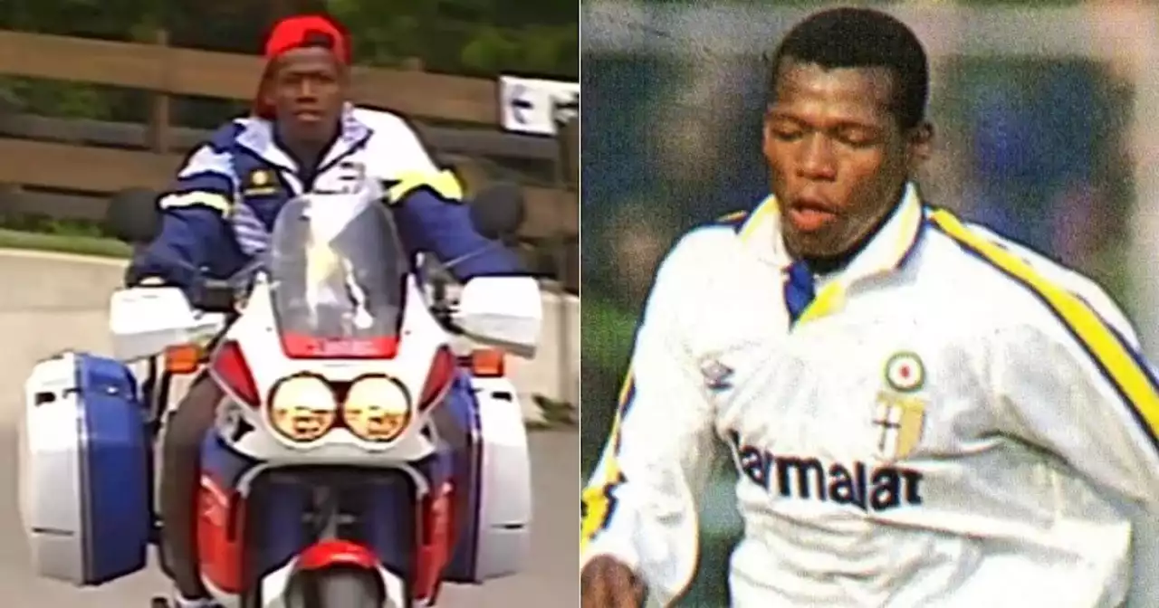 La moto de $100 millones que Faustino Asprilla montaba en Europa