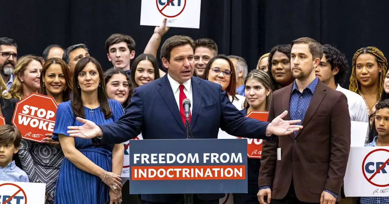 Letters to the Editor: Anti-'woke' Republicans such as DeSantis are trying to scare parents