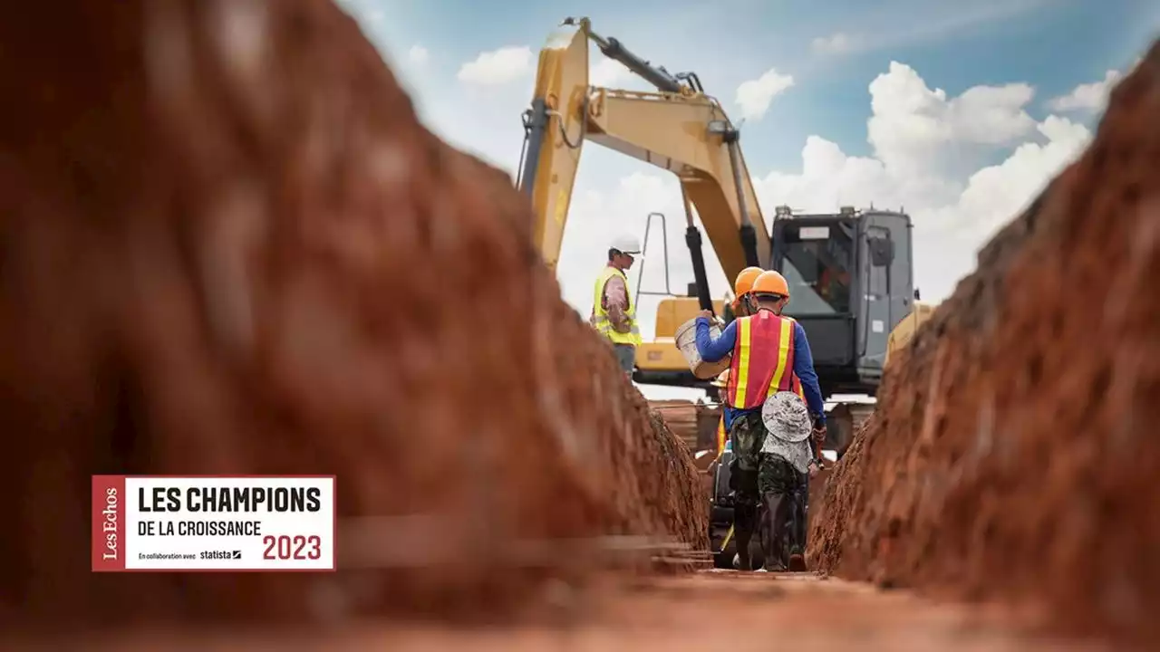 Les Champions de la croissance 2023 dans la construction et le bâtiment