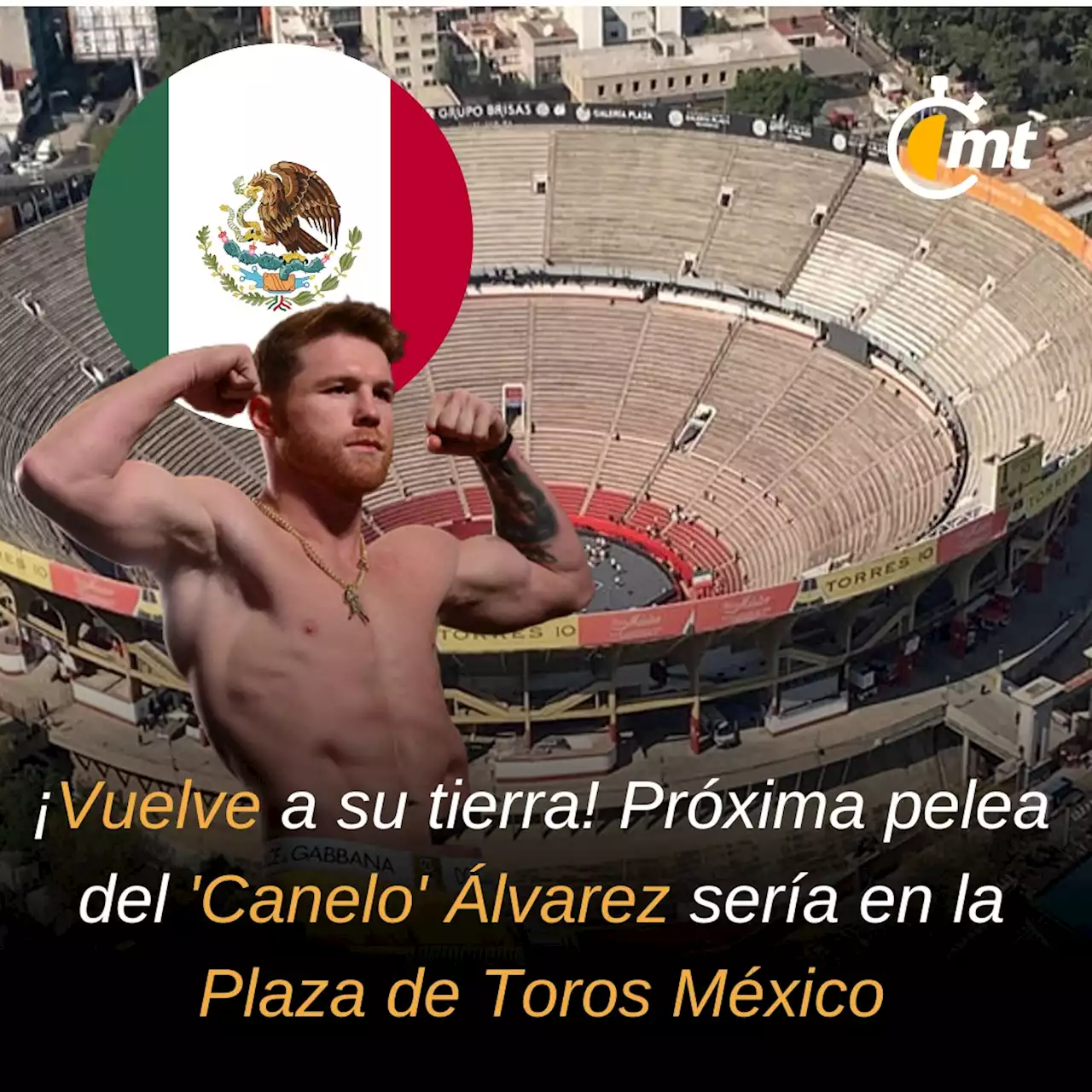 Canelo Álvarez vs John Ryder en la Plaza de Toros México