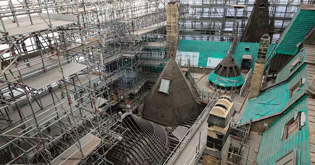 Inside Manchester's giant 'tent' providing amazing views of the city