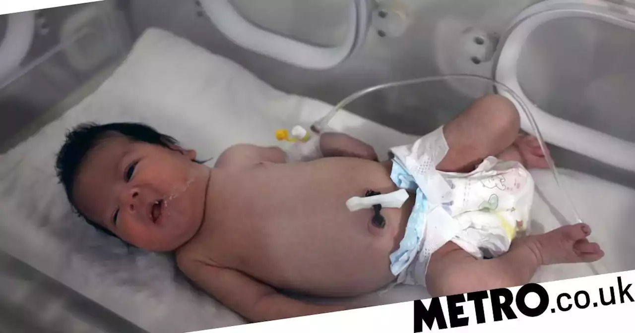 Baby born under rubble of Turkey-Syria quake given Arabic name for 'miracle'