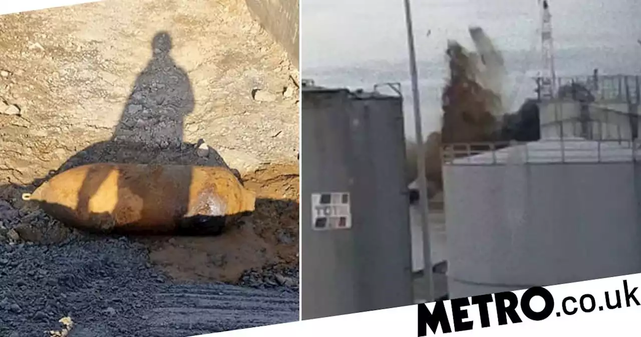 Buildings 'rattle' as WW2 bomb detonates in 'unplanned' explosion