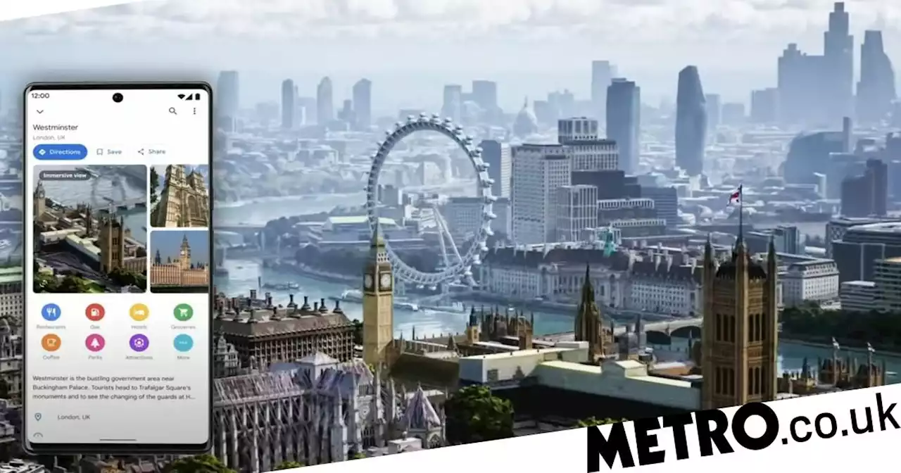 Google Maps will now let you fly like a drone through London