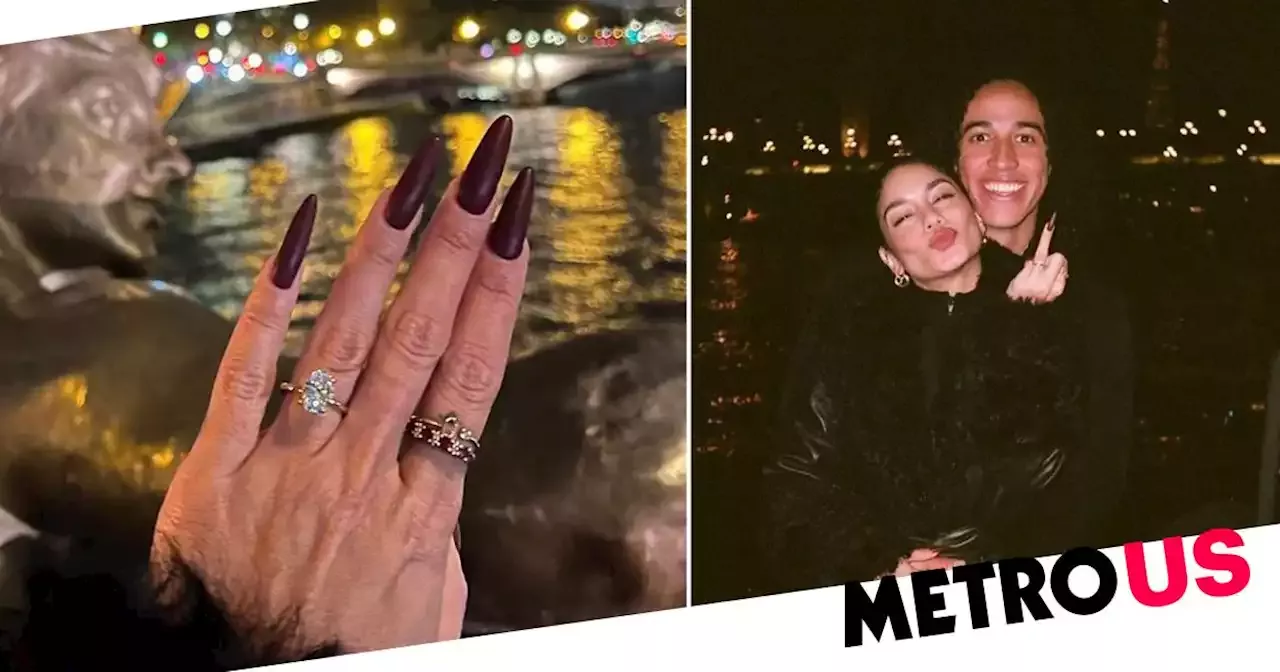 Vanessa Hudgens shows off engagement ring from Cole Tucker in Valentine's  tribute – VISIT THE