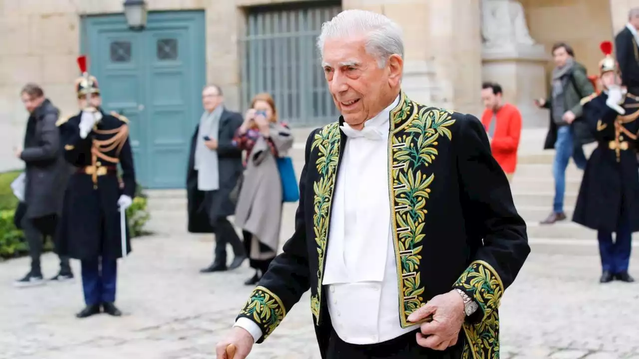 Vargas Llosa accede a la Academia Francesa con un alegato por la novela libre | Minuto30