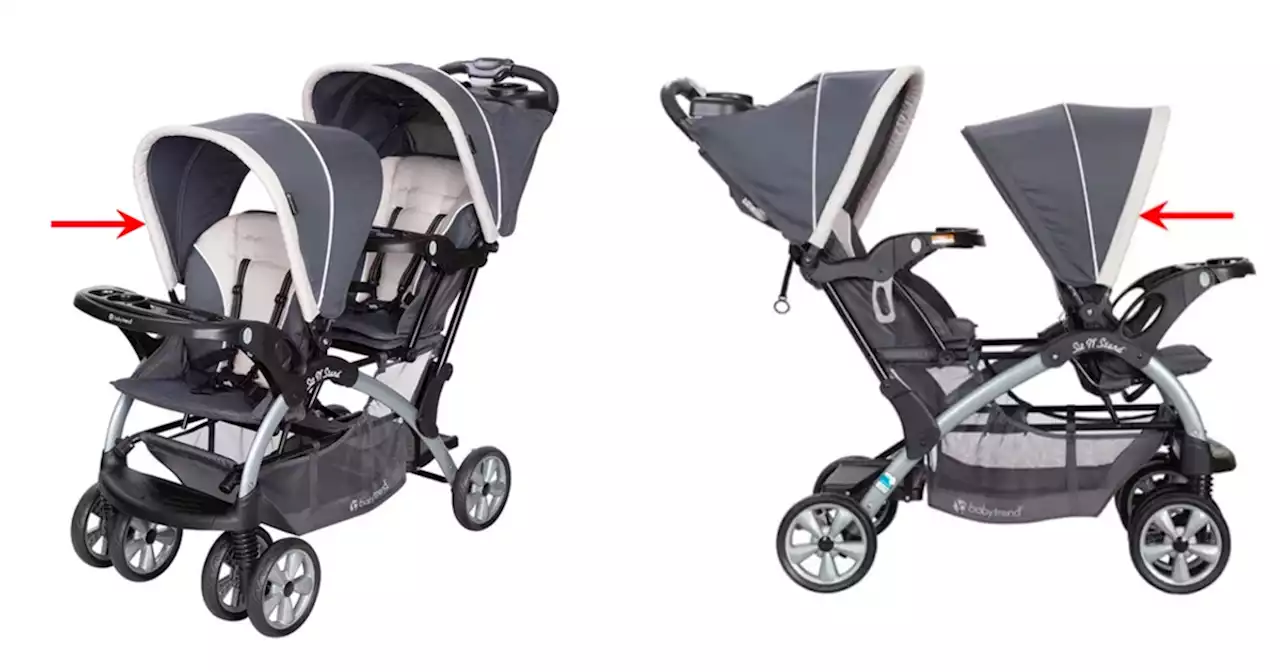 Baby killed and another injured in strollers sold by major retailers, consumer safety agency says