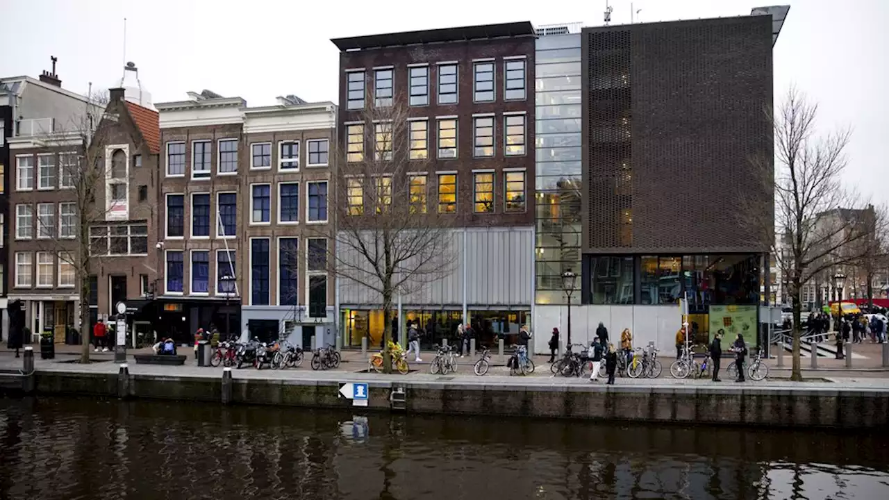 Politie onderzoekt projectie op Anne Frank Huis