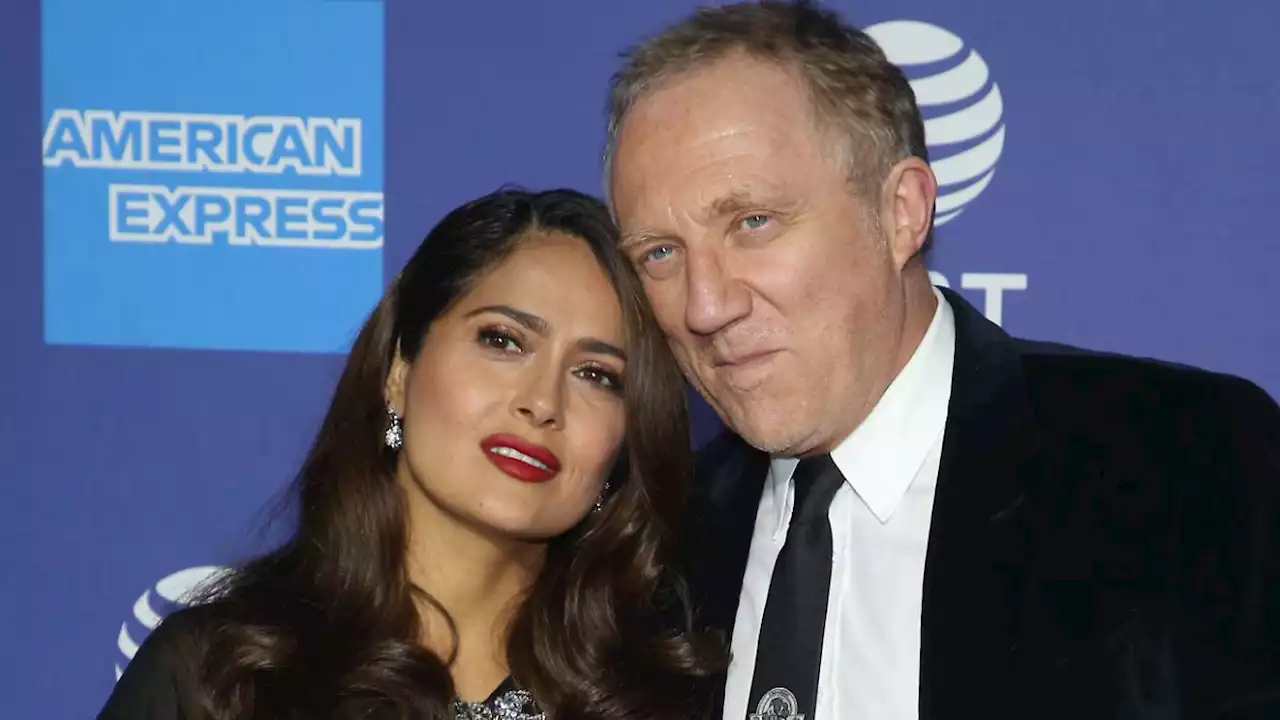 Salma Hayek wurde zu ihrer Hochzeit 'gezerrt'