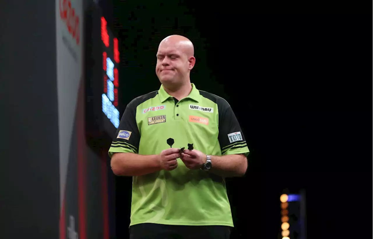 Van Gerwen grijpt ook op tweede Premier League-avond naast toernooizege