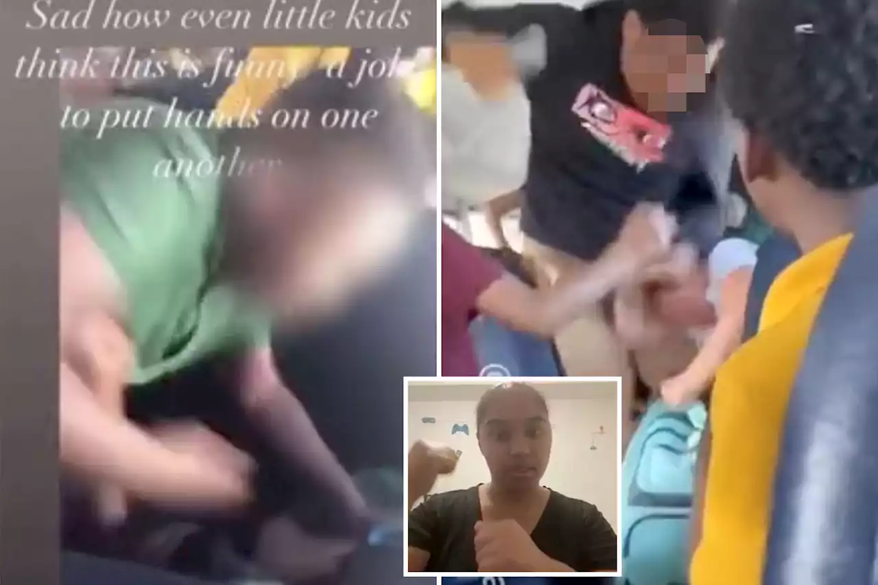 Florida mom of 9-year-old girl beaten on school bus shares disturbing new video of son also being attacked