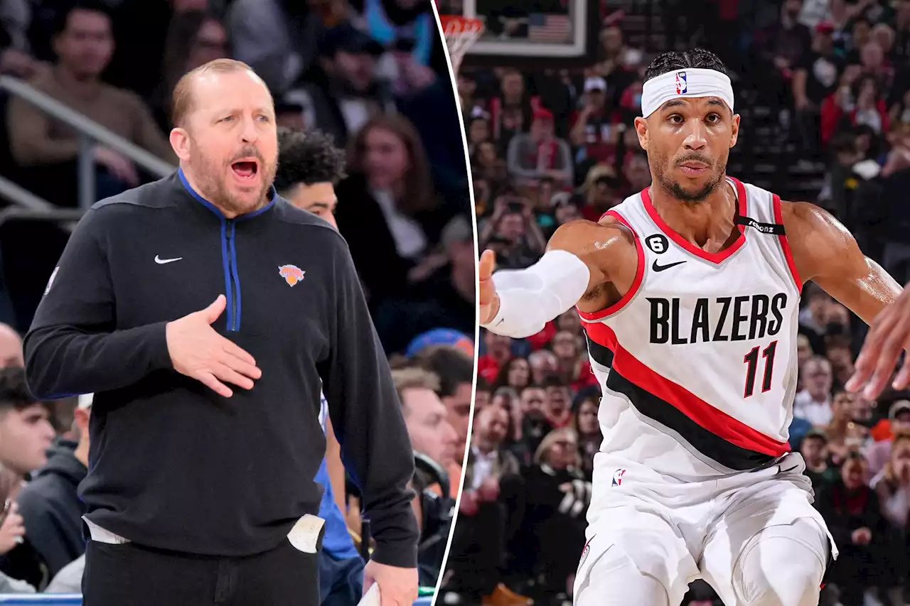 Tom Thibodeau seems happy with Knicks’ Josh Hart trade: ‘Top-flight competitor’