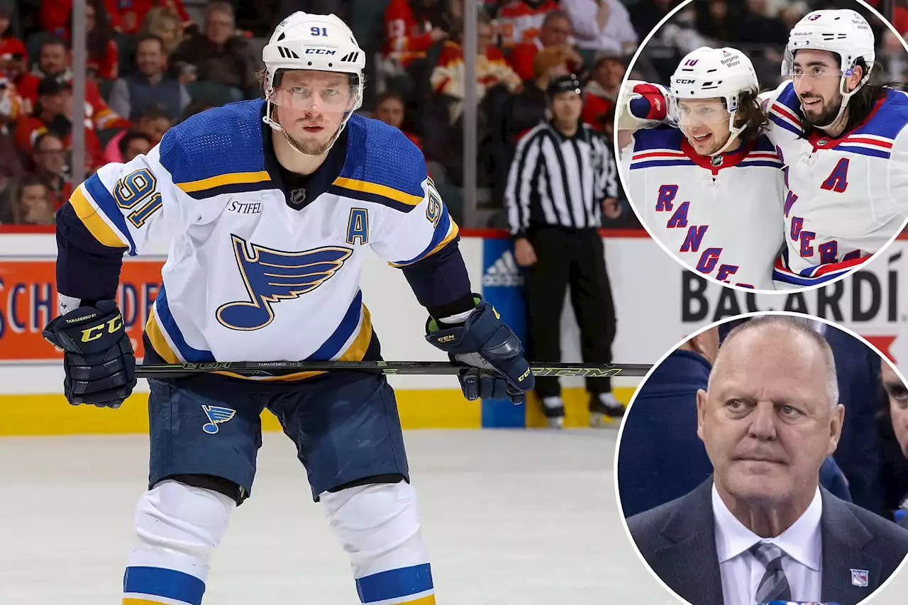 What Gerard Gallant must do after Rangers rightly make Vladimir Tarasenko trade