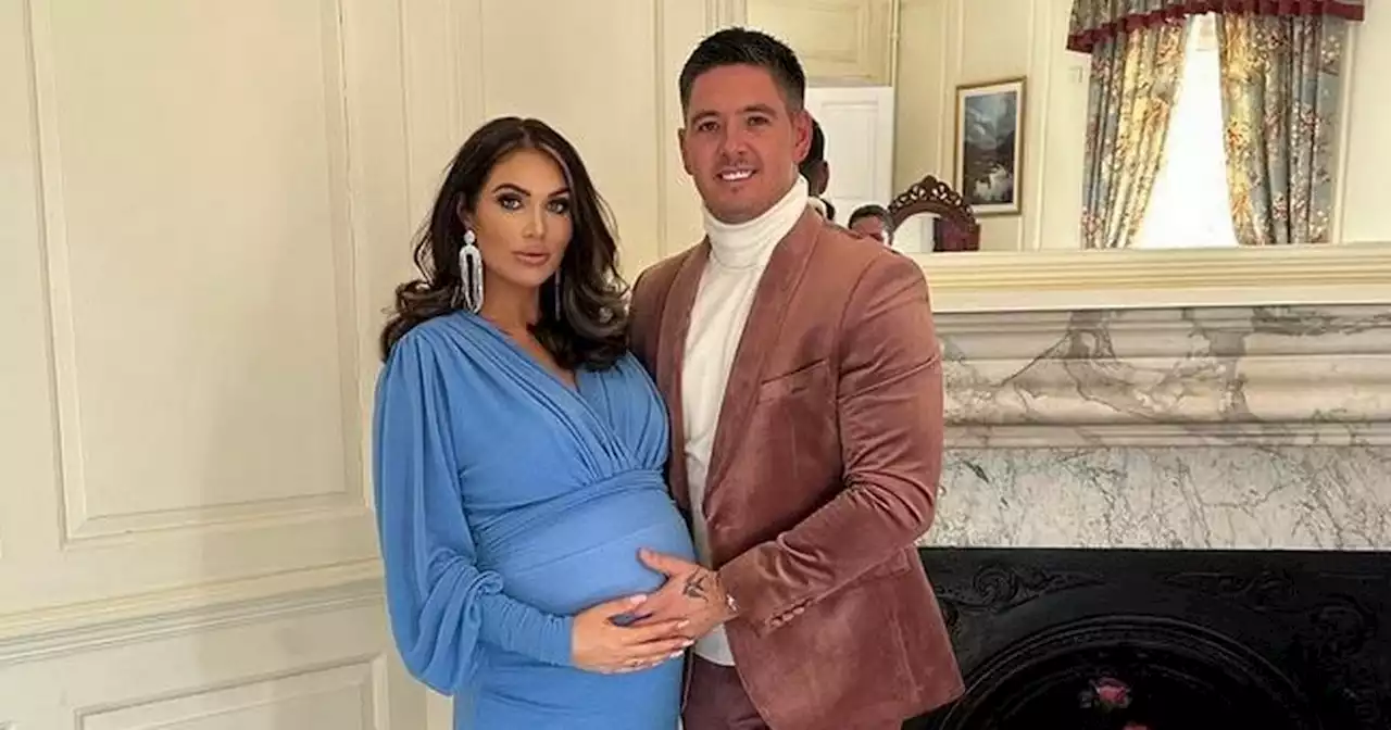 Amy Childs' beautiful baby shower from TOWIE co-stars to two cakes for twins