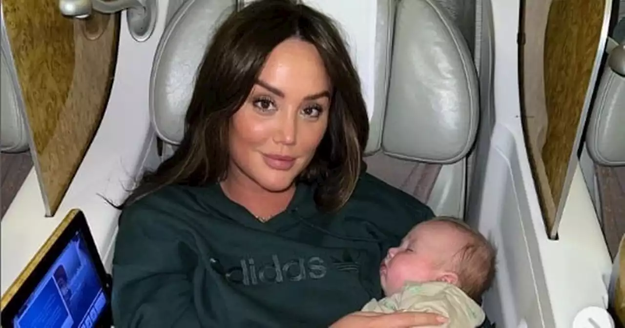 Charlotte Crosby defends flying baby daughter in business class