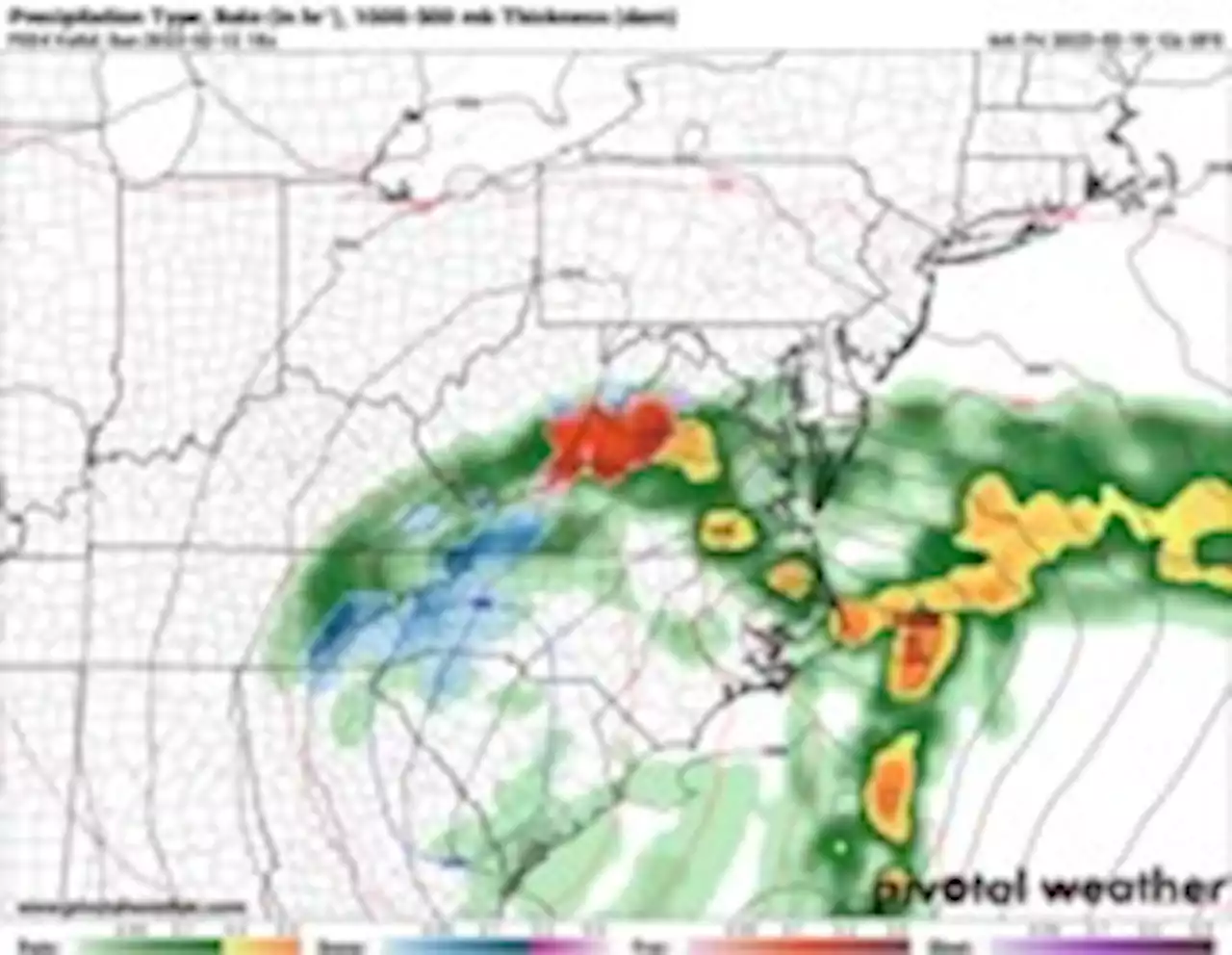 Super Bowl storm to bring rain and snow to Mid-Atlantic and Southeast