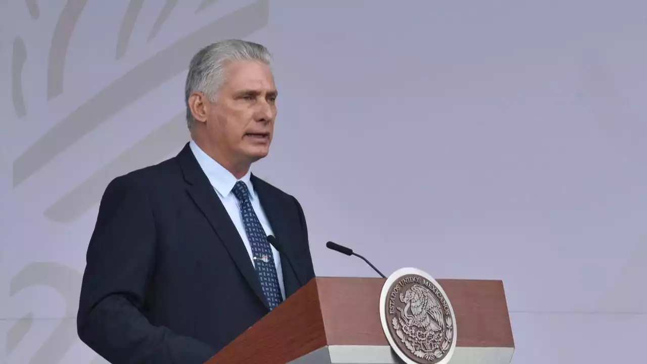 AMLO otorgará la Orden Mexicana del Águila Azteca al presidente cubano Miguel Díaz-Canel