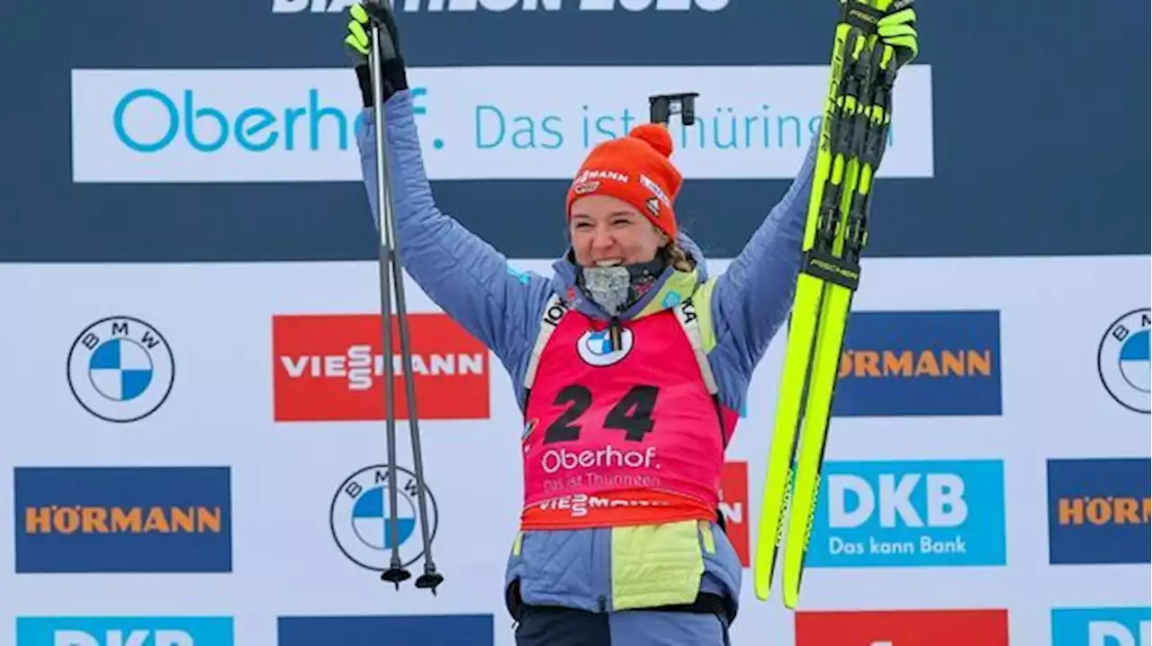 Biathlon - Biathlon-WM: Denise Herrmann-Wick holt Gold