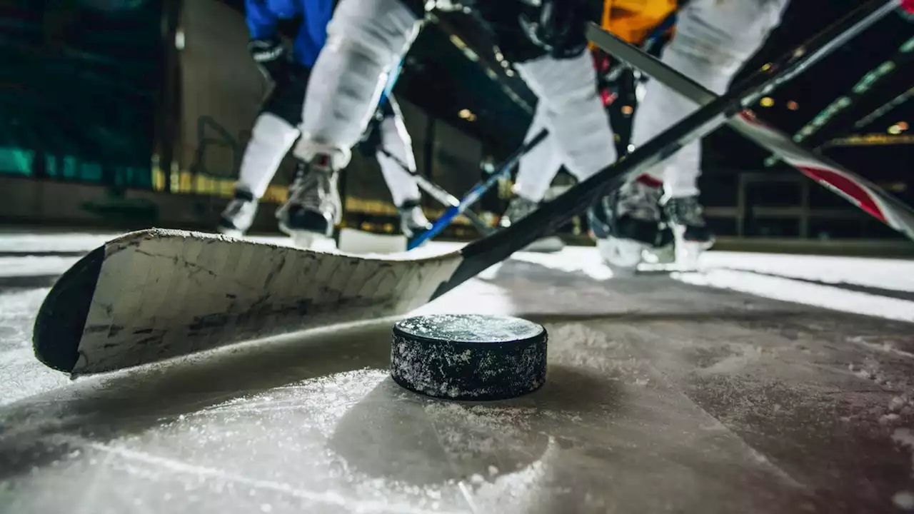 Hockey team fails to show up to game so fans skate on ice with visiting players