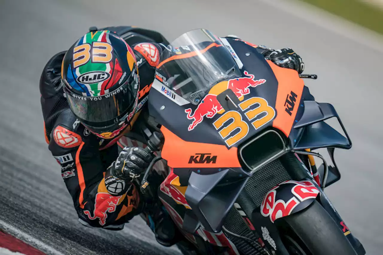 Brad Binder (KTM/21.): «Insgesamt ein positiver Tag»