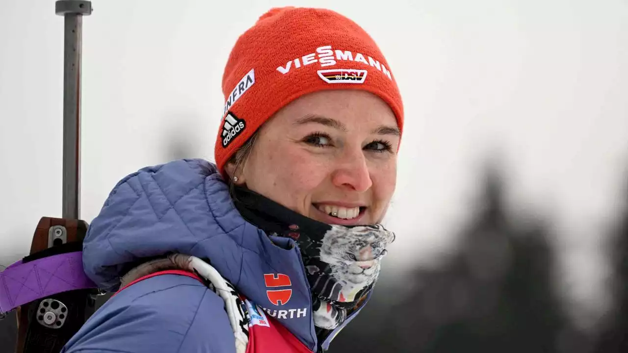 Biathlon-WM in Oberhof: Herrmann-Wick - Mit Eierlikör-Krapfen zur Goldmedaille