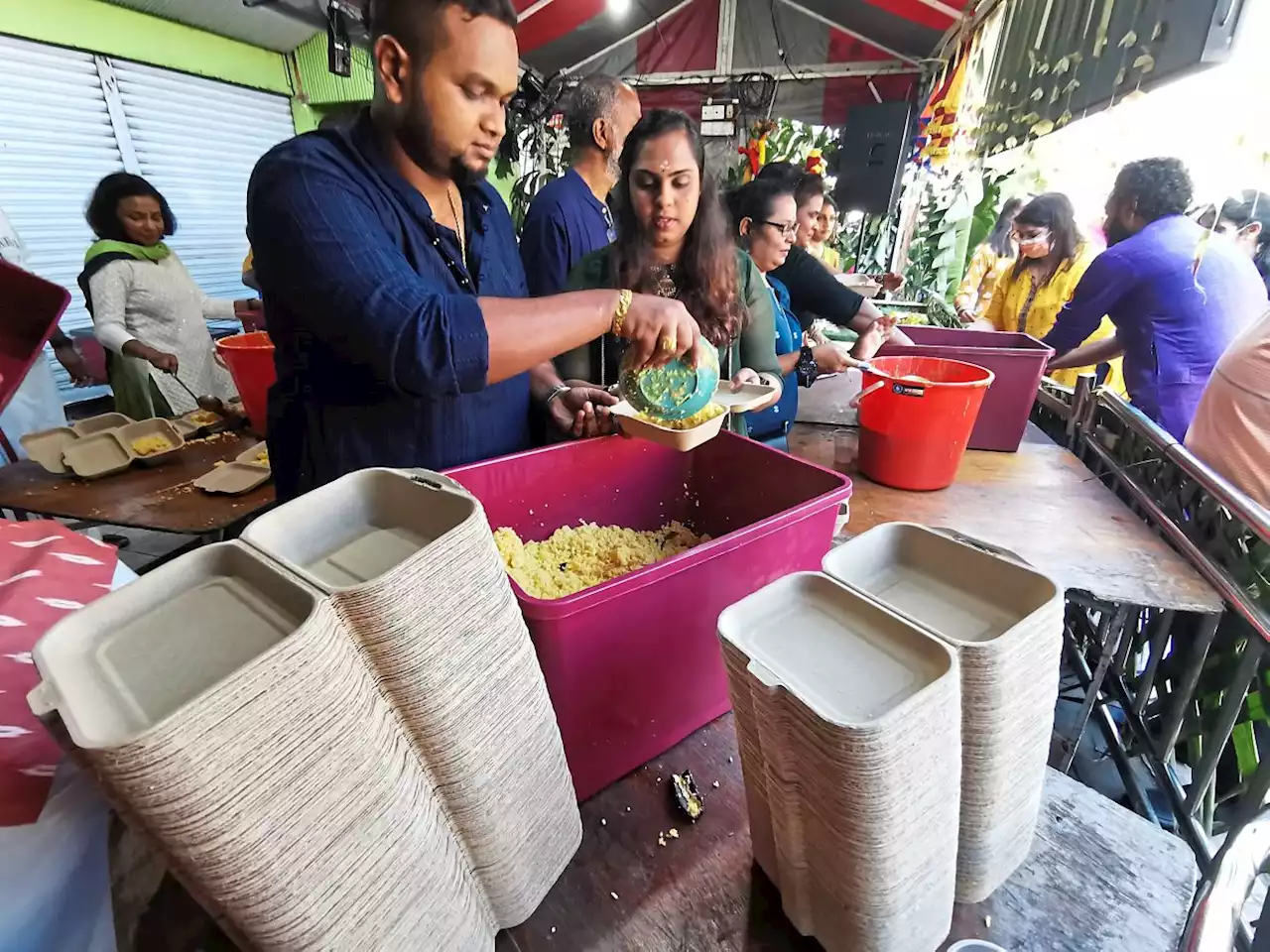 Less food wastage at Thaipusam this year