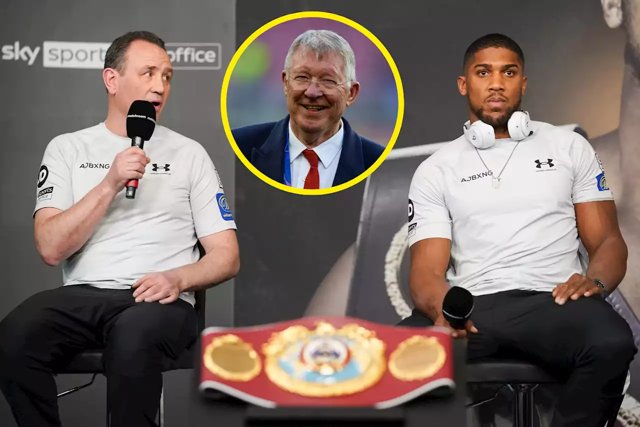 Anthony Joshua compares old coach Rob McCracken to Manchester United legend Sir Alex Ferguson and reveals ‘massive breakdown in training camp’ led to split