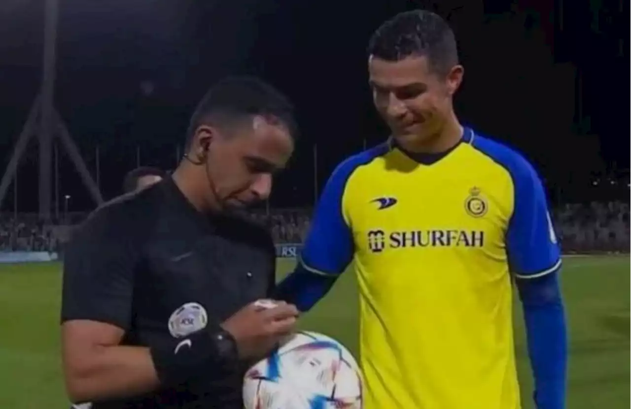 Cristiano Ronaldo fulfils hat-trick promise and even got the ref to sign his match ball