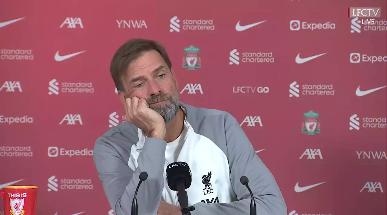 'He is not our problem' - Klopp hits back at media over criticism of Liverpool player