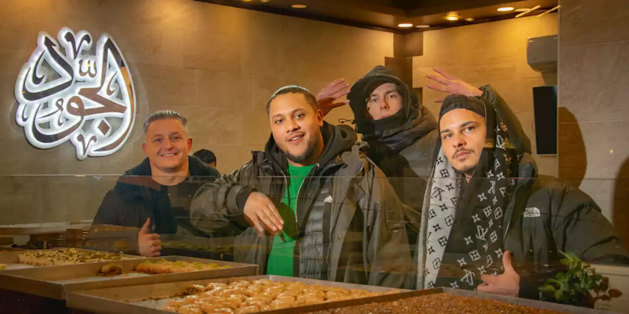 Treffen mit der Neuköllner Rap-Crew AOB: Vier Rapper im Baklavaladen