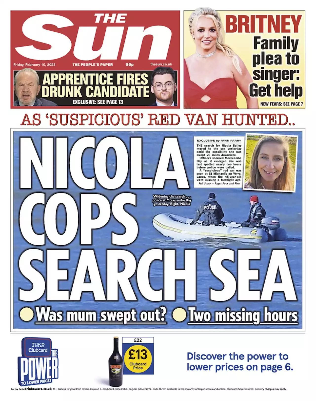 Nicola cops ARE hunting shabby red van - I saw the vehicle, says key witness