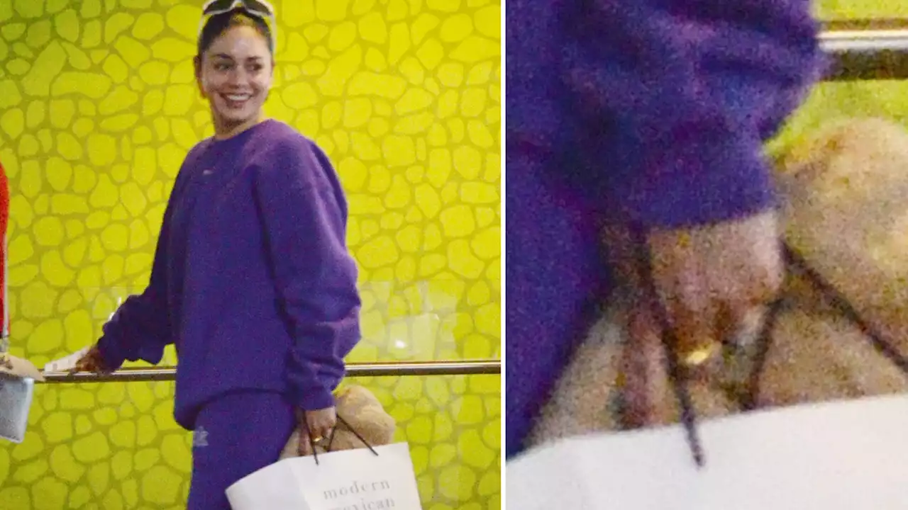 Vanessa Hudgens Flashes Huge Diamond Ring After Engagement To MLB's Cole Tucker