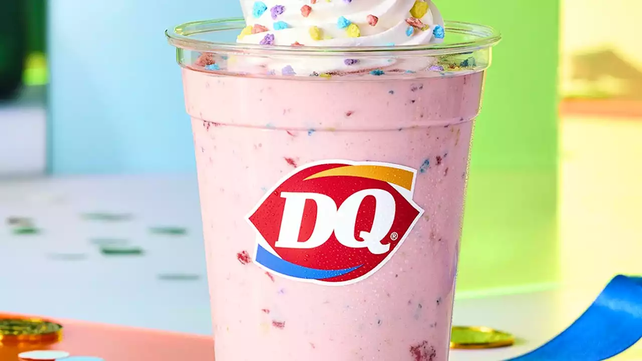 Dairy Queen releases new 'Under the Rainbow' shake, other St. Patrick's Day treat