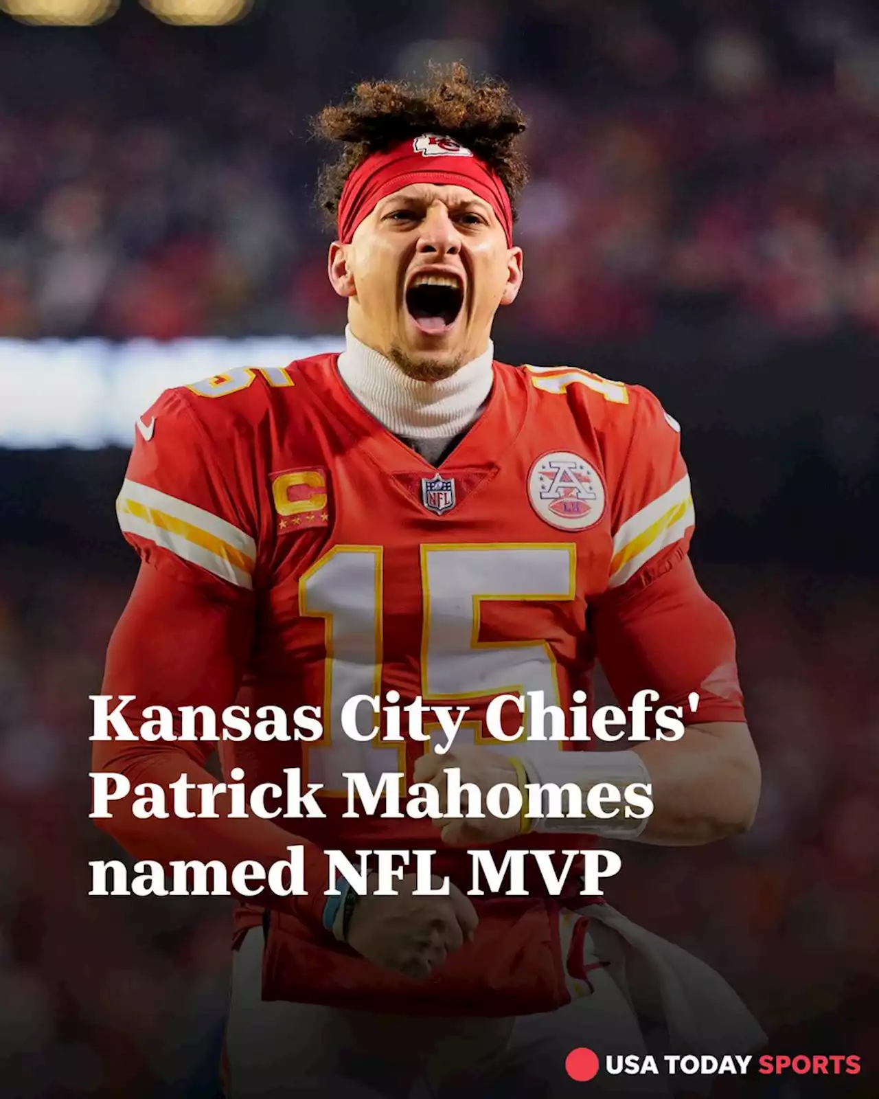 Kansas City Chiefs QB Patrick Mahomes named NFL MVP for second time