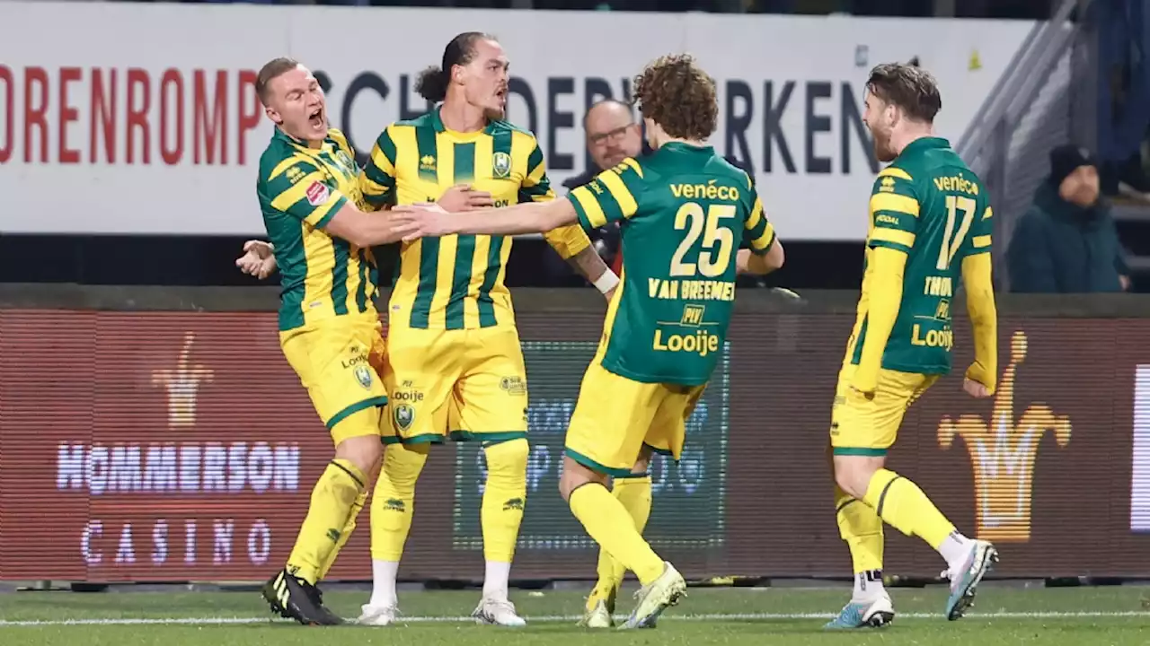 ADO Den Haag kegelt Go Ahead Eagles verrassend uit de beker