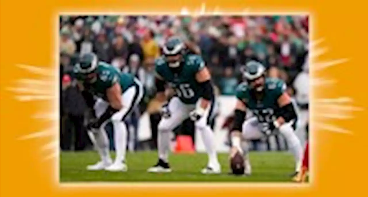 The Eagles’ singing, swearing, steady O-line may dominate the Super Bowl