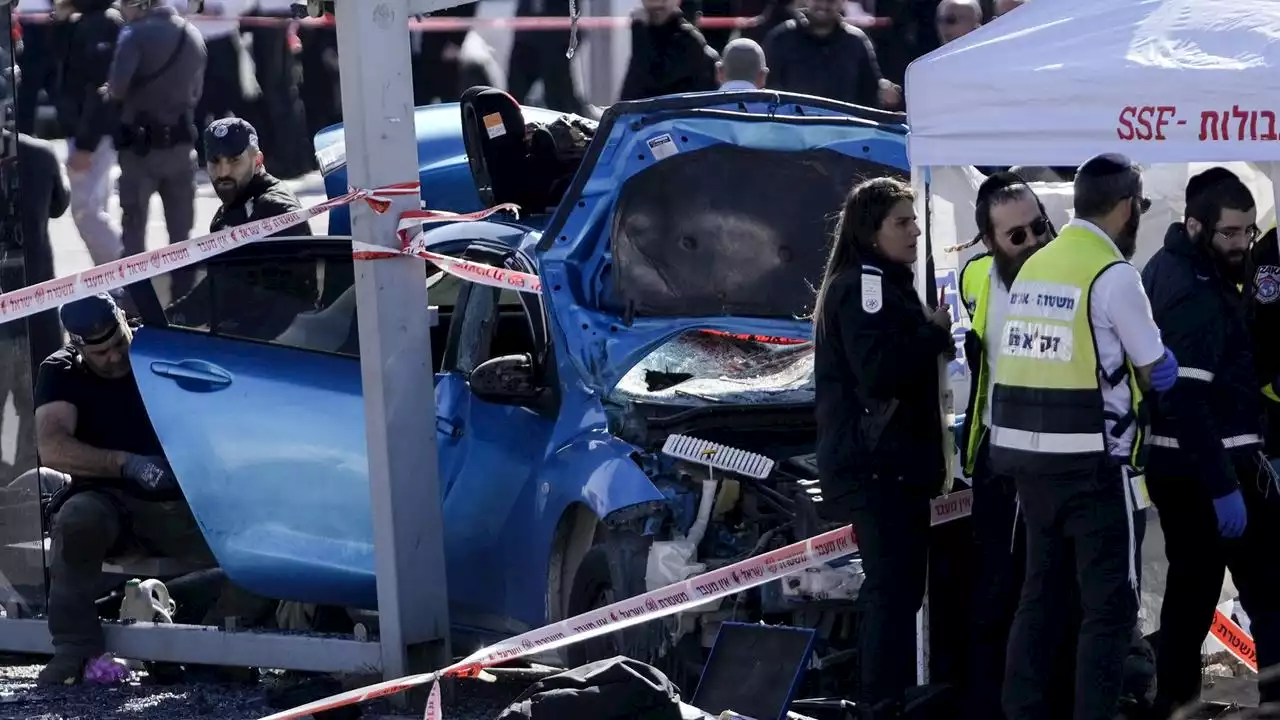 Ost-Jerusalem: Auto fährt in eine Menschenmenge - Tote