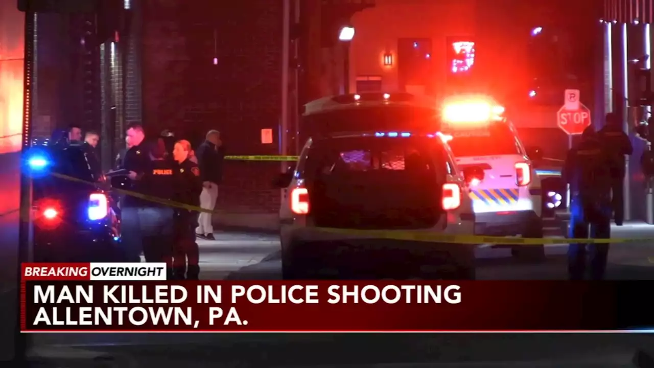 Man killed after police-involved shooting in Allentown